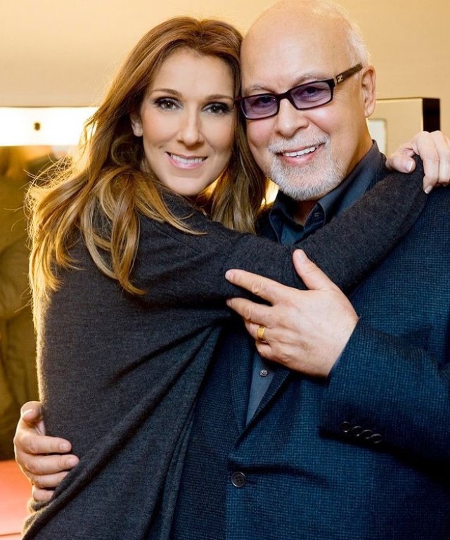 Celine Dion with her late husband Réne | Source: Instagram