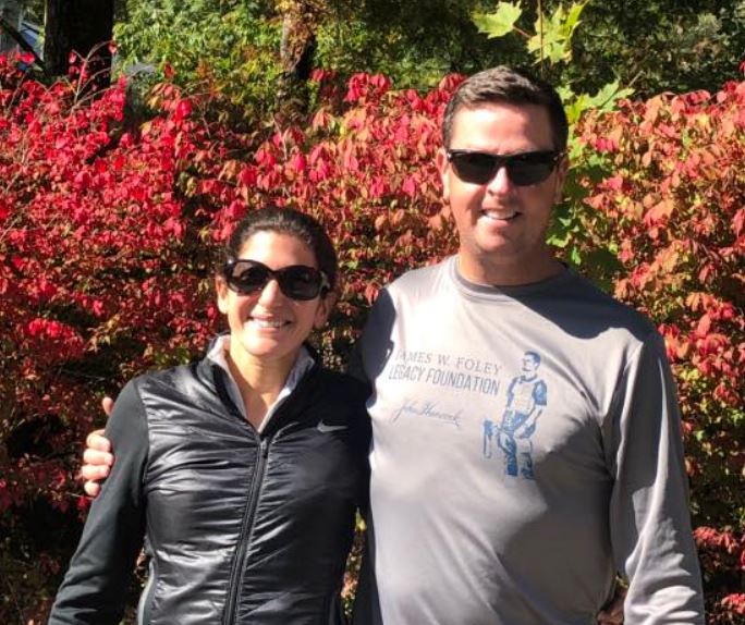 Michelle Muscatello with her husband, Peter Muscatello. | Source: Facebook