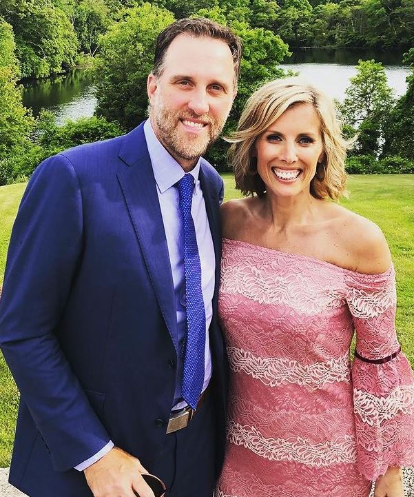 Kate Merrill with her husband, Mike Dunham. | Source: Instagram