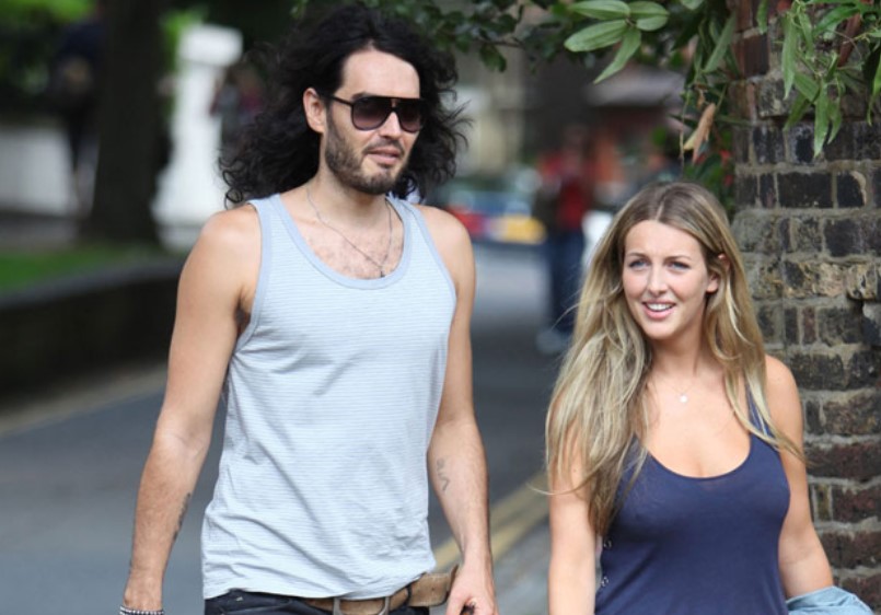 Laura Gallacher with her husband Russell Brand | Source: indiatvnews.com