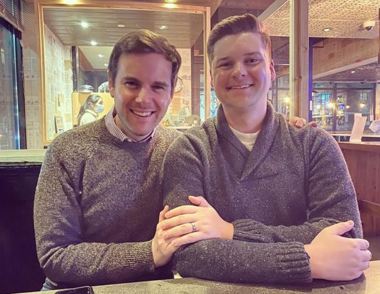 Guy Benson with Adam Wise | Source: Instagram