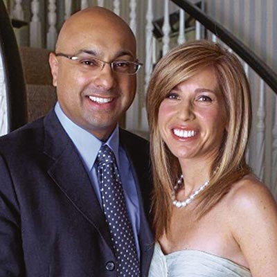Lori Wachs with her husband Ali | Source: phillymag.com