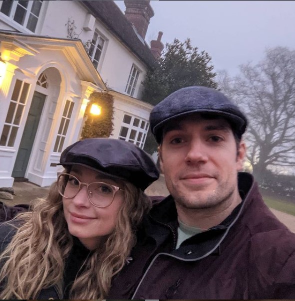 Henry Cavill with his girlfriend Natalie Viscuso | Source: Henry's Instagram
